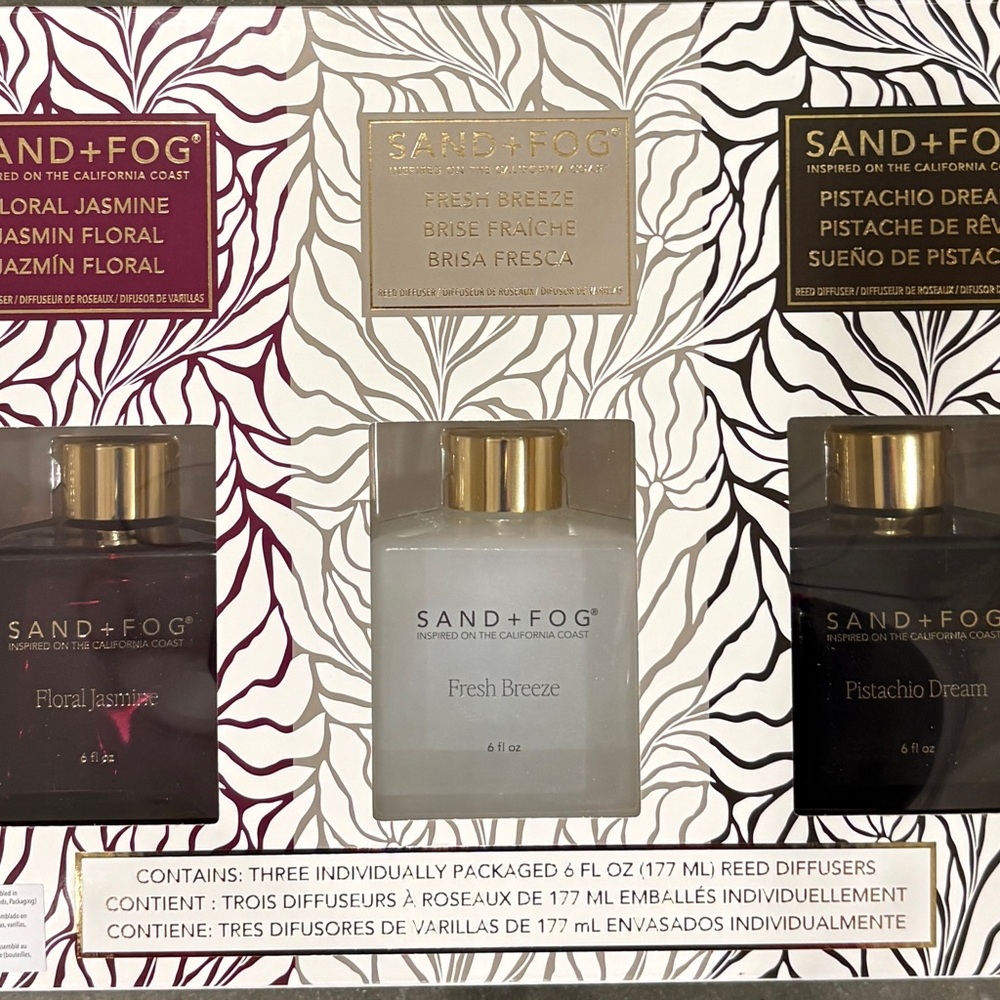 2 Sand + Fog 6 oz. Diffuser, Set of 3